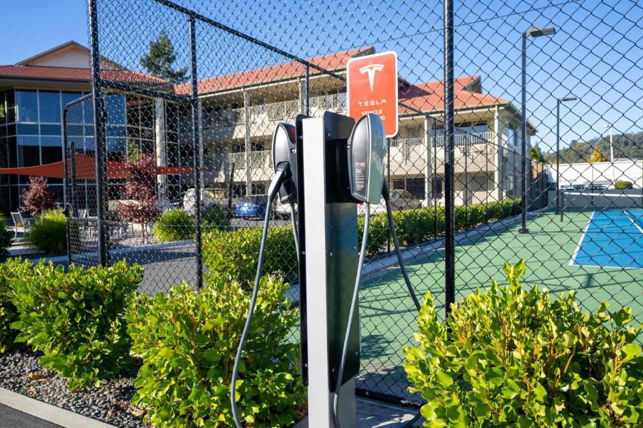 Regal Palms Resort Rotorua Exterior photo Tesla Supercharger in San Jose, California