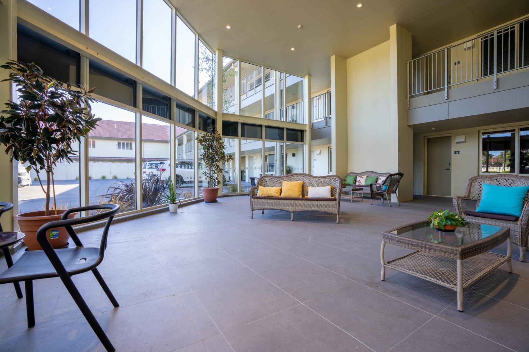 Regal Palms Resort Rotorua Exterior photo The lobby of the hotel