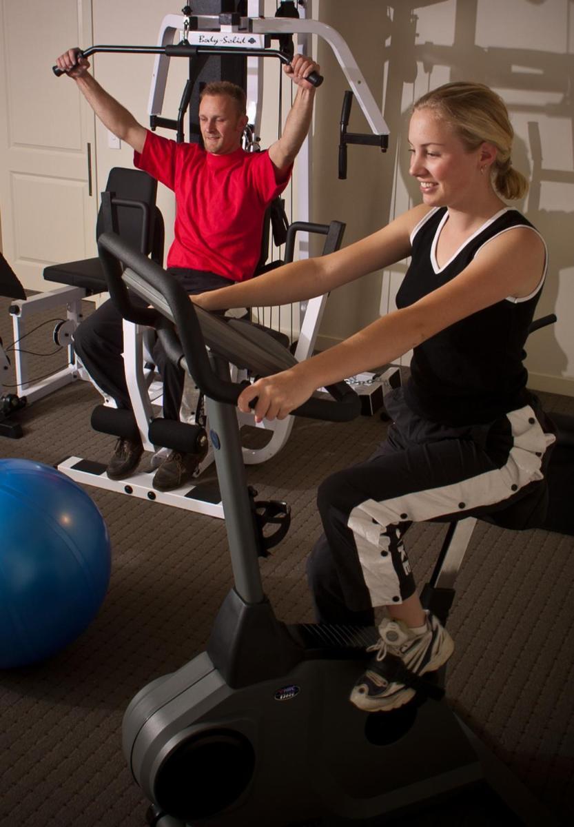 Regal Palms Resort Rotorua Exterior photo A stationary bicycle